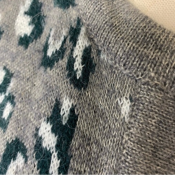 Open cardigan leopard print - Picture 2 of 3